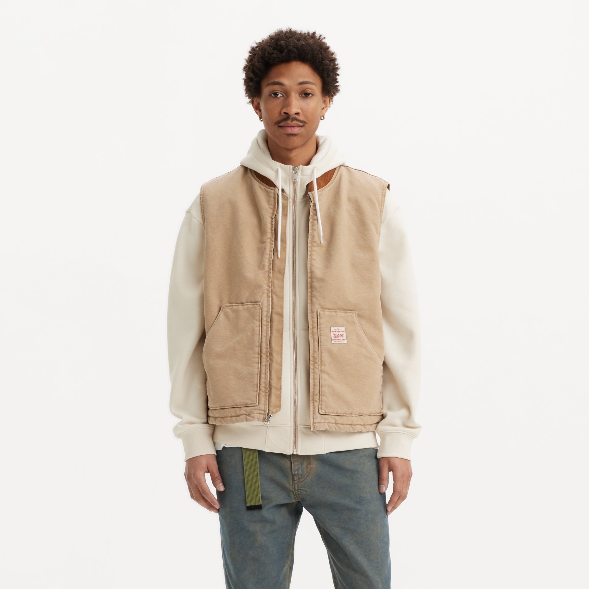 LEVI'S® MEN'S SANSOME VEST - NEUTRAL