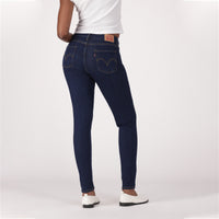LEVI'S® WOMEN'S CURVY SKINNY  - DARK INDIGO - FLAT FINISH