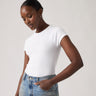LEVI'S® WOMEN'S GRAPHIC RILEY RAGLAN TEE - WHITE