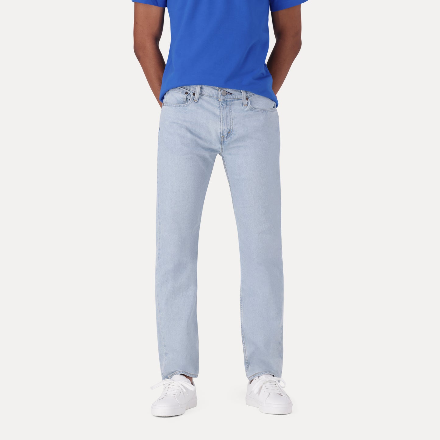 LEVI'S® MEN'S 502™ TAPER JEANS - LIGHT INDIGO - FLAT FINISH