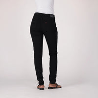 LEVI'S® WOMEN'S CURVY SKINNY  - BLACK