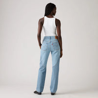 LEVI'S® WOMEN'S 501® ORIGINAL JEANS - MED INDIGO - WORN IN