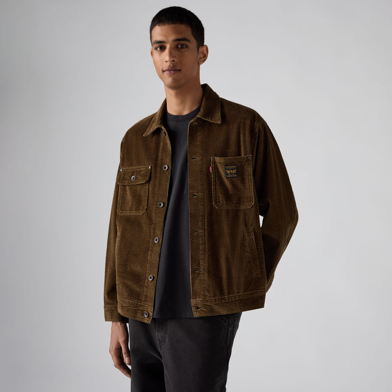 LEVI'S® MEN’S CORDUROY SUNRISE TRUCKER JACKET - MULTI-COLOR