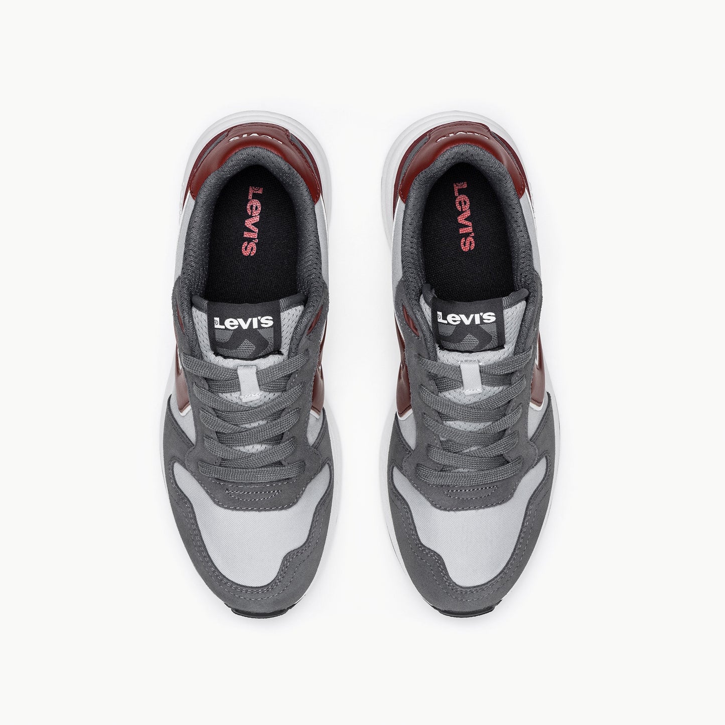 LEVI'S® MEN'S CHARGE SNEAKERS - GREY