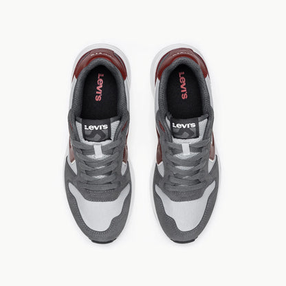 LEVI'S® MEN'S CHARGE SNEAKERS - GREY