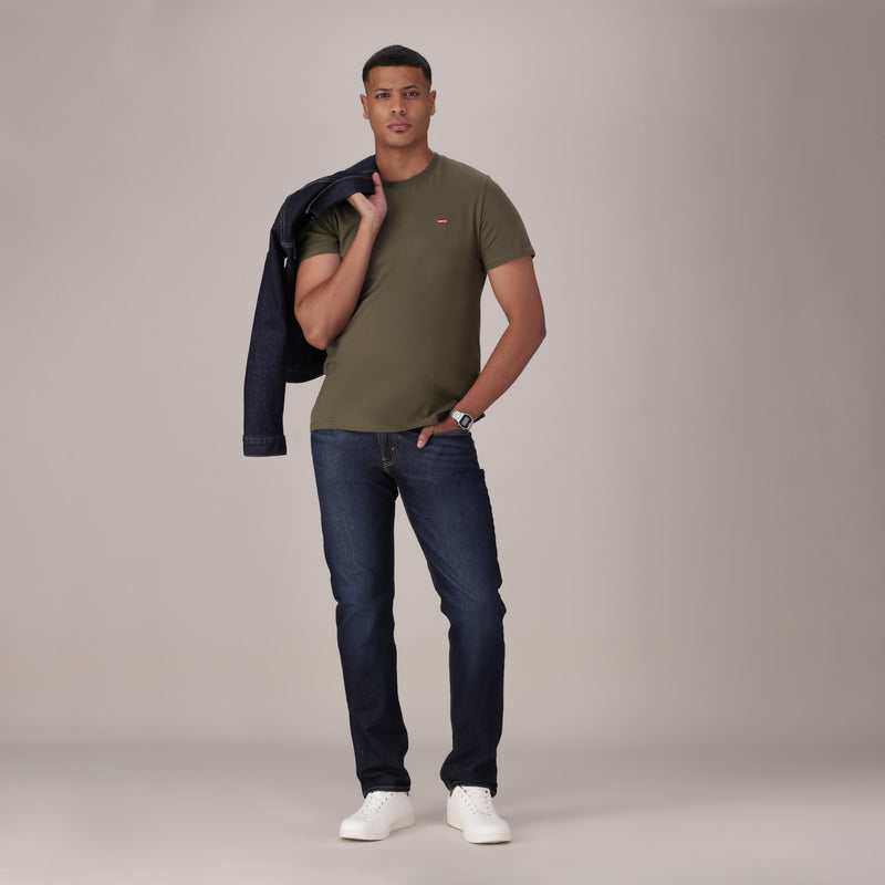LEVI'S® MEN'S 502™ TAPER JEANS - DARK INDIGO - WORN IN