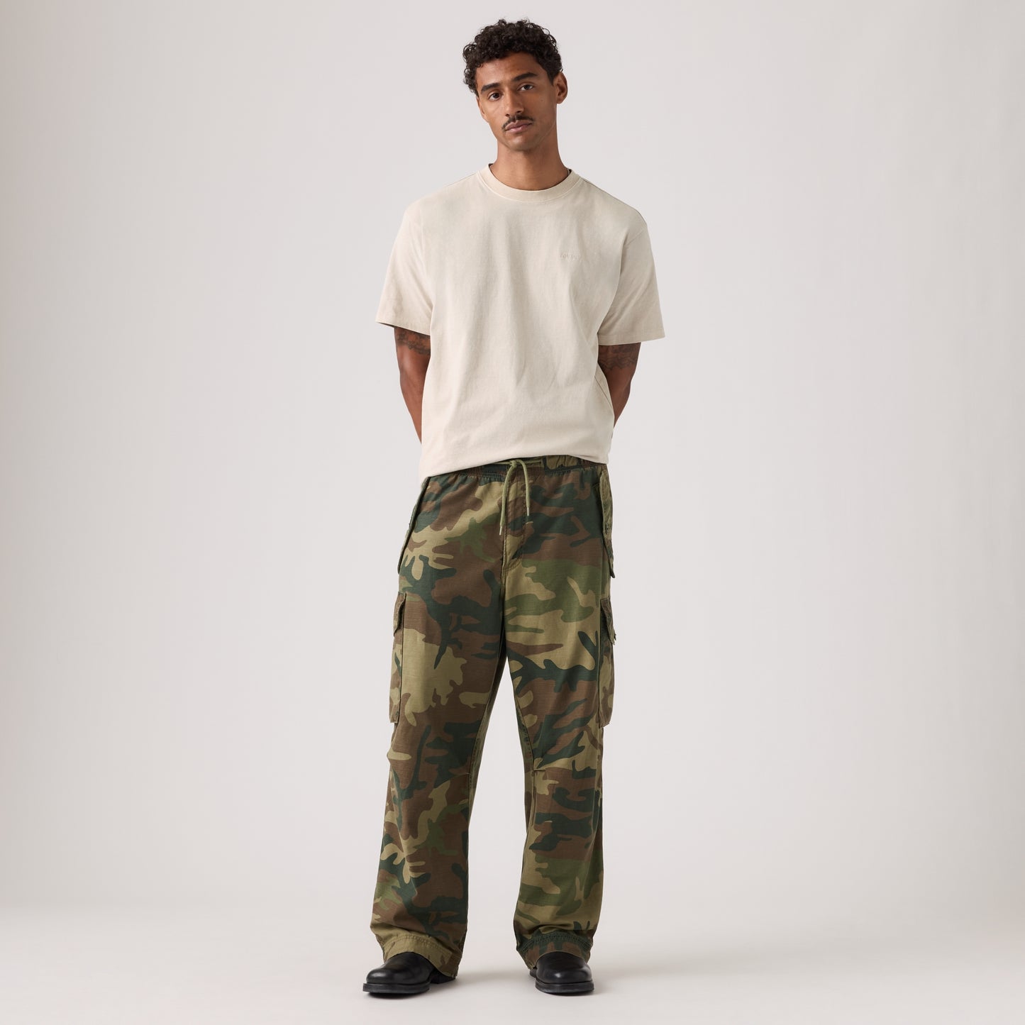 LEVI'S® MEN'S BAGGY FIELD CARGOS - GREEN
