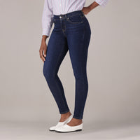 LEVI'S® WOMEN'S CURVY SUPER SKINNY  - DARK INDIGO - WORN IN