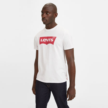 GRAPHIC SET-IN NECK T-SHIRT - NEUTRAL