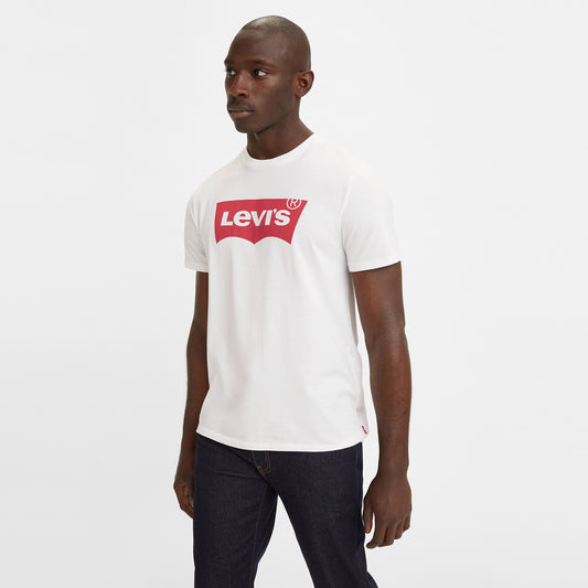GRAPHIC SET-IN NECK T-SHIRT - NEUTRAL