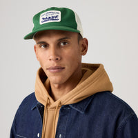 LEVI'S® MEN'S PRESIDIO TRUCKER CAP - GREEN