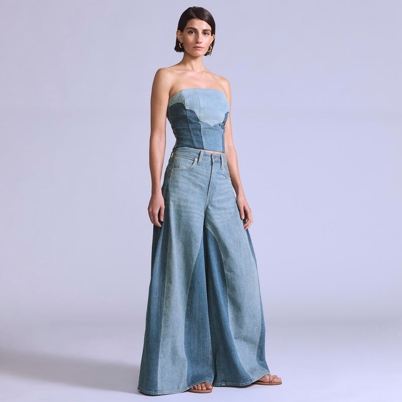 LEVI'S® BLUE TAB™ WOMEN'S MAX LOOSE JEANS - MED INDIGO - FLAT FINISH