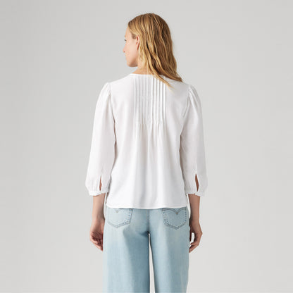 LEVI'S® WOMEN'S GINA BLOUSE - NEUTRAL