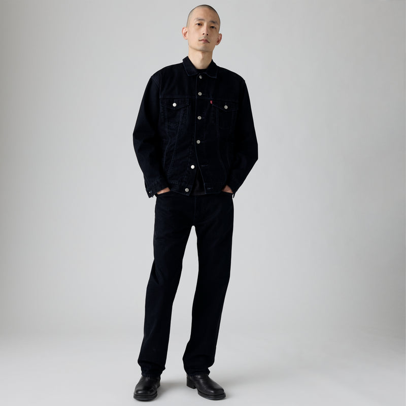 LEVI'S® MEN'S 555™ RELAXED STRAIGHT JEANS - DARK INDIGO - FLAT FINISH