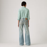 LEVI'S® WOMEN'S LOOSE BOOT JEANS - MED INDIGO - WORN IN