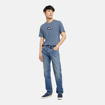 LEVI'S® MEN'S 501® ORIGINAL SELVEDGE JEANS - MEDIUM WASH