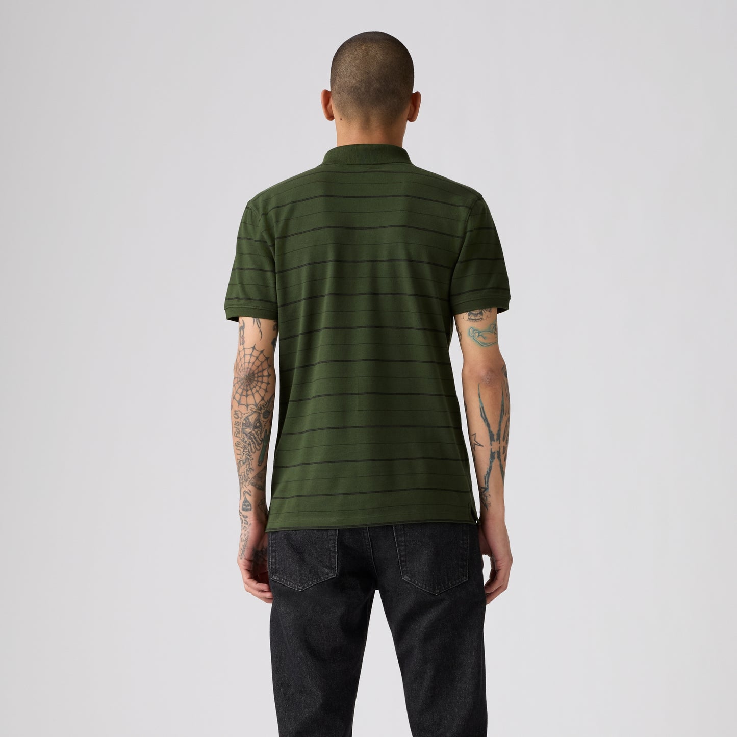 LEVI'S® MEN’S SLIM HOUSEMARK POLO SHIRT - GREEN