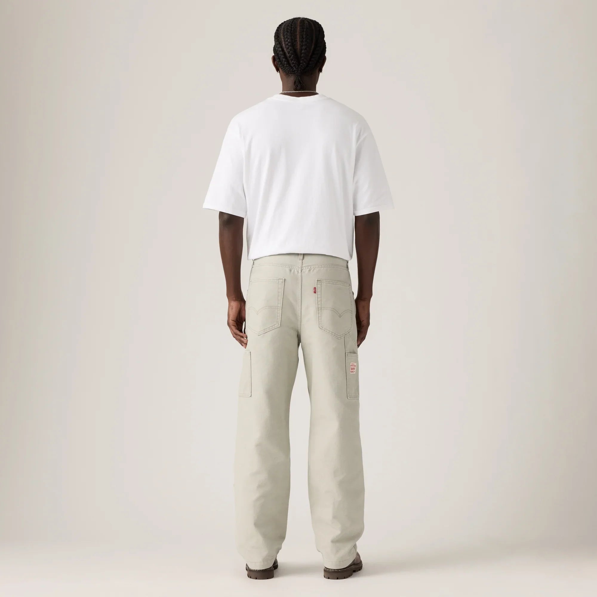 ✦LEVI'S✦ DOUBLE KNEE CarpenterPants 新品 LEVI'S® MEN'S 568™ LOOSE STRAIGHT DOUBLE-KNEE CARPENTER - GREY