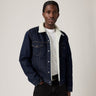 LEVI'S® MEN'S TYPE III SHERPA TRUCKER JACKET - BLUE