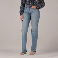 LEVI'S® WOMEN'S 501® CURVE JEANS - MED INDIGO - WORN IN