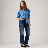 LEVI'S® WOMEN'S 501® '90S JEANS - MED INDIGO - WORN IN