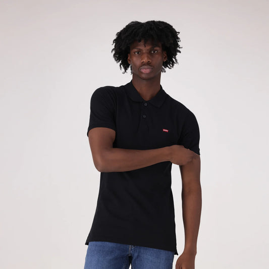 LEVI'S® MEN’S SLIM HOUSEMARK POLO SHIRT - BLACK
