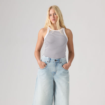 LEVI'S® WOMEN'S ESSENTIAL RACER TANK - MULTI-COLOR