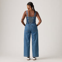 LEVI'S® WOMEN'S DREA JUMPSUIT - MED INDIGO - FLAT FINISH