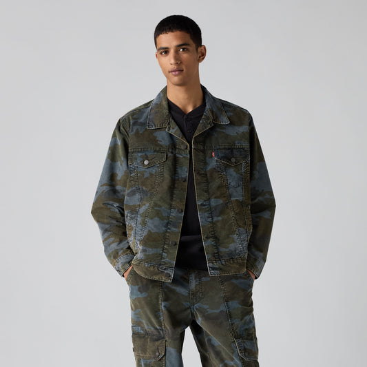 LEVI'S® MEN'S RELAXED TRUCKER JACKET - MULTI-COLOR