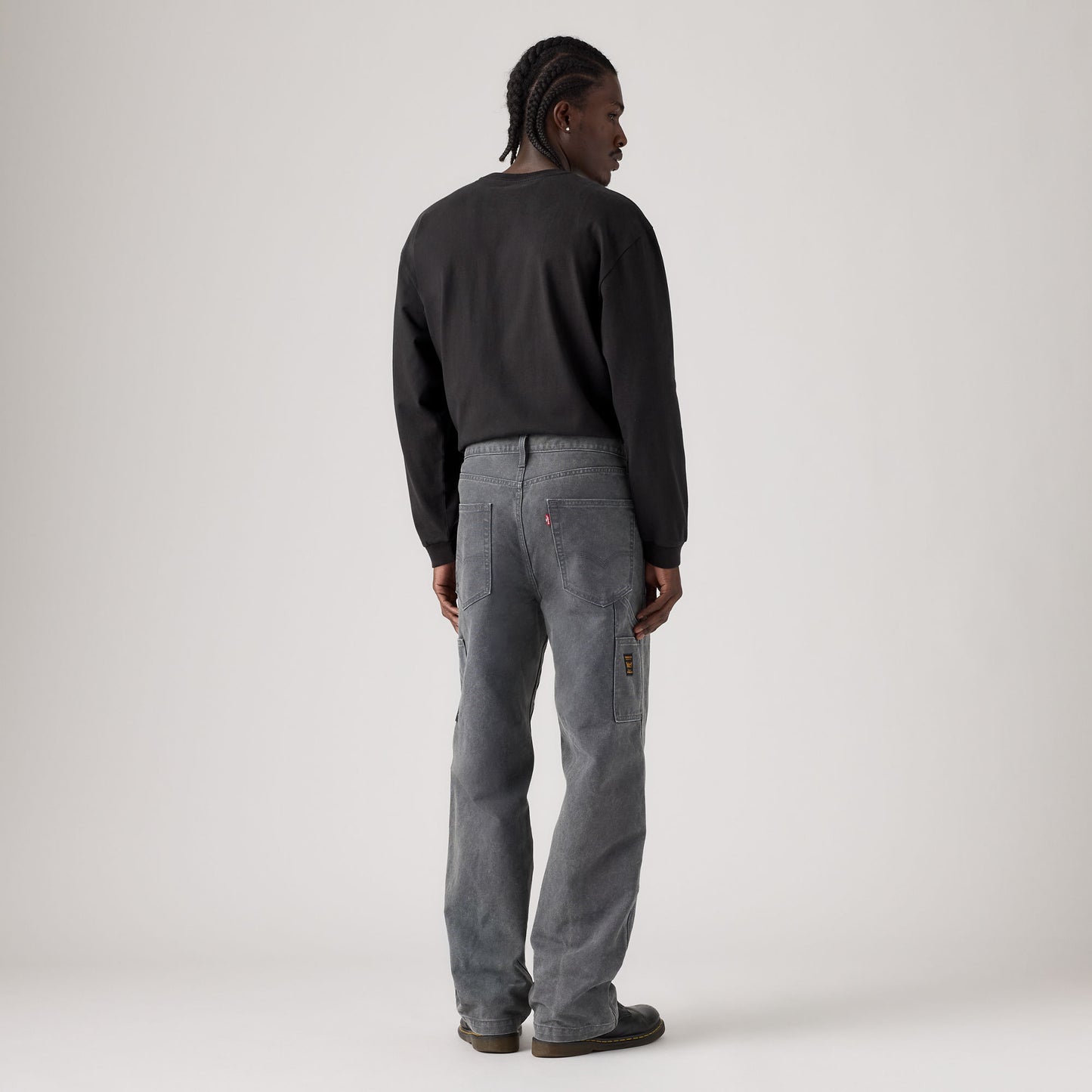 LEVI'S® MEN'S 568™ LOOSE STRAIGHT DOUBLE-KNEE CARPENTER - GREYS