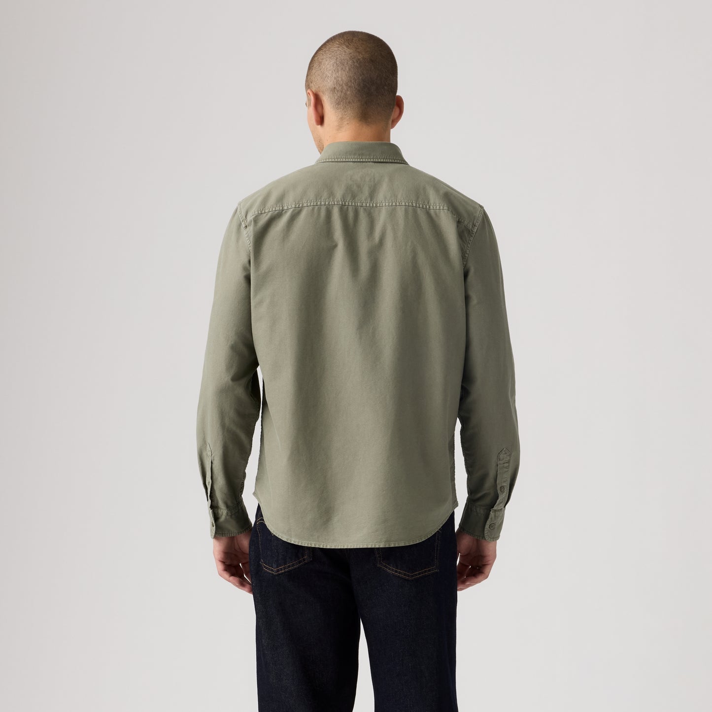 LEVI'S® MEN'S AUTHENTIC BUTTON-UP SHIRT - GREEN