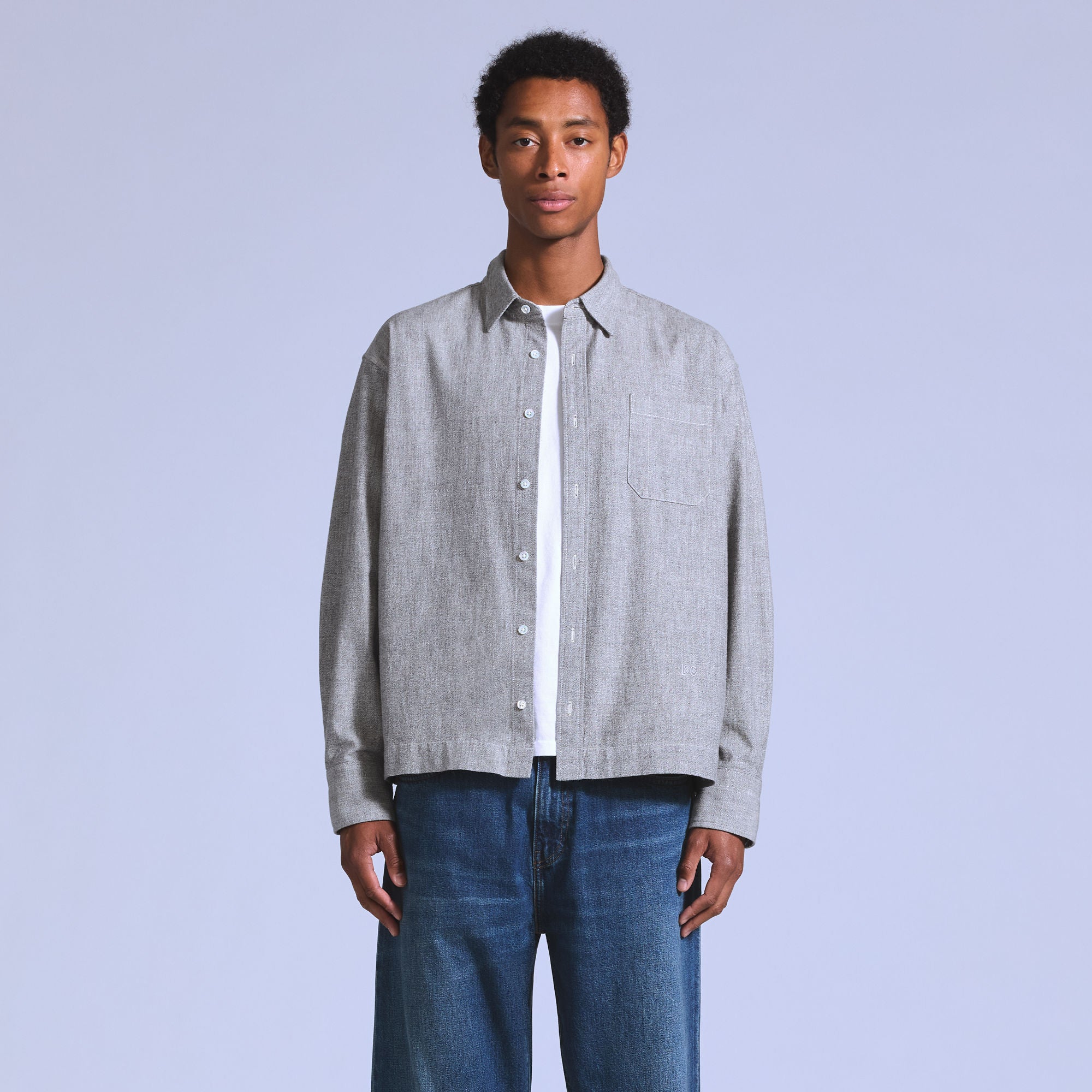LEVI'S® BLUE TAB™ MEN'S BOXY SHIRT - GREY