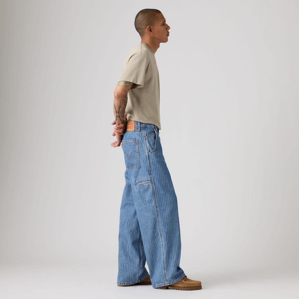 LEVI'S® MEN'S EXTRA BAGGY UTILITY - MEDIUM WASH