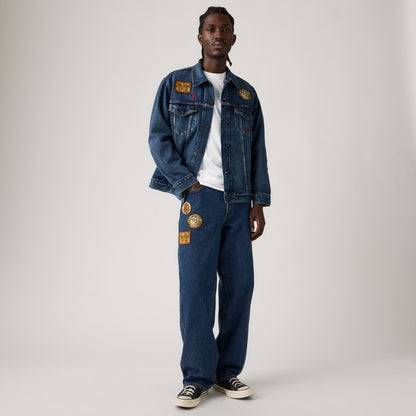 LEVI'S® MEN’S 578™ BAGGY JEANS - MED INDIGO - WORN IN