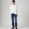 LEVI'S® MEN'S 501® ORIGINAL SELVEDGE JEANS - DARK INDIGO - WORN IN