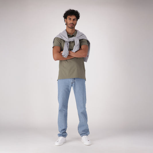 LEVI'S® MEN'S HOUSEMARK POLO SHIRT - GREEN