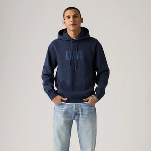 LEVI'S® MEN'S RELAXED GRAPHIC HOODIE - BLACK