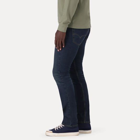 LEVI'S® MEN'S 511™ SLIM JEANS - MED INDIGO - WORN IN