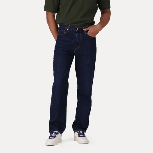 LEVI'Sยฎ MEN'S 555โข RELAXED STRAIGHT JEANS - DARK INDIGO - FLAT FINISH