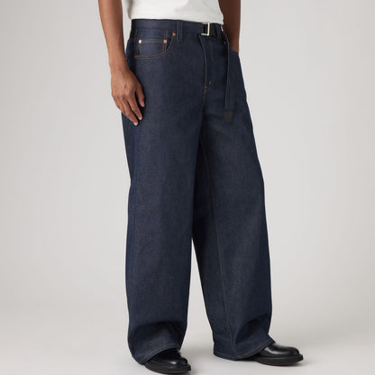 LEVI’S® X SACAI BELTED WIDE PANTS - RIGID BLUE