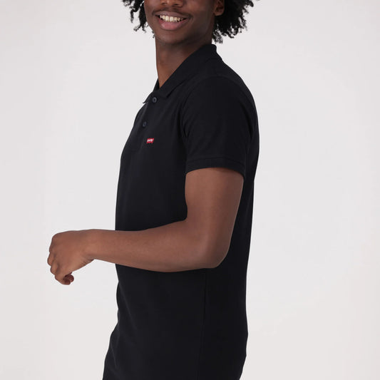 LEVI'S® MEN’S SLIM HOUSEMARK POLO SHIRT - BLACK