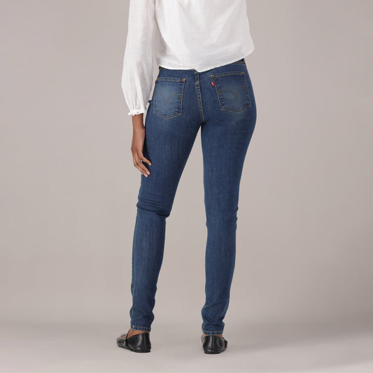 LEVI'S® WOMEN'S CURVY HIGH-RISE SUPER SKINNY  - BLACK