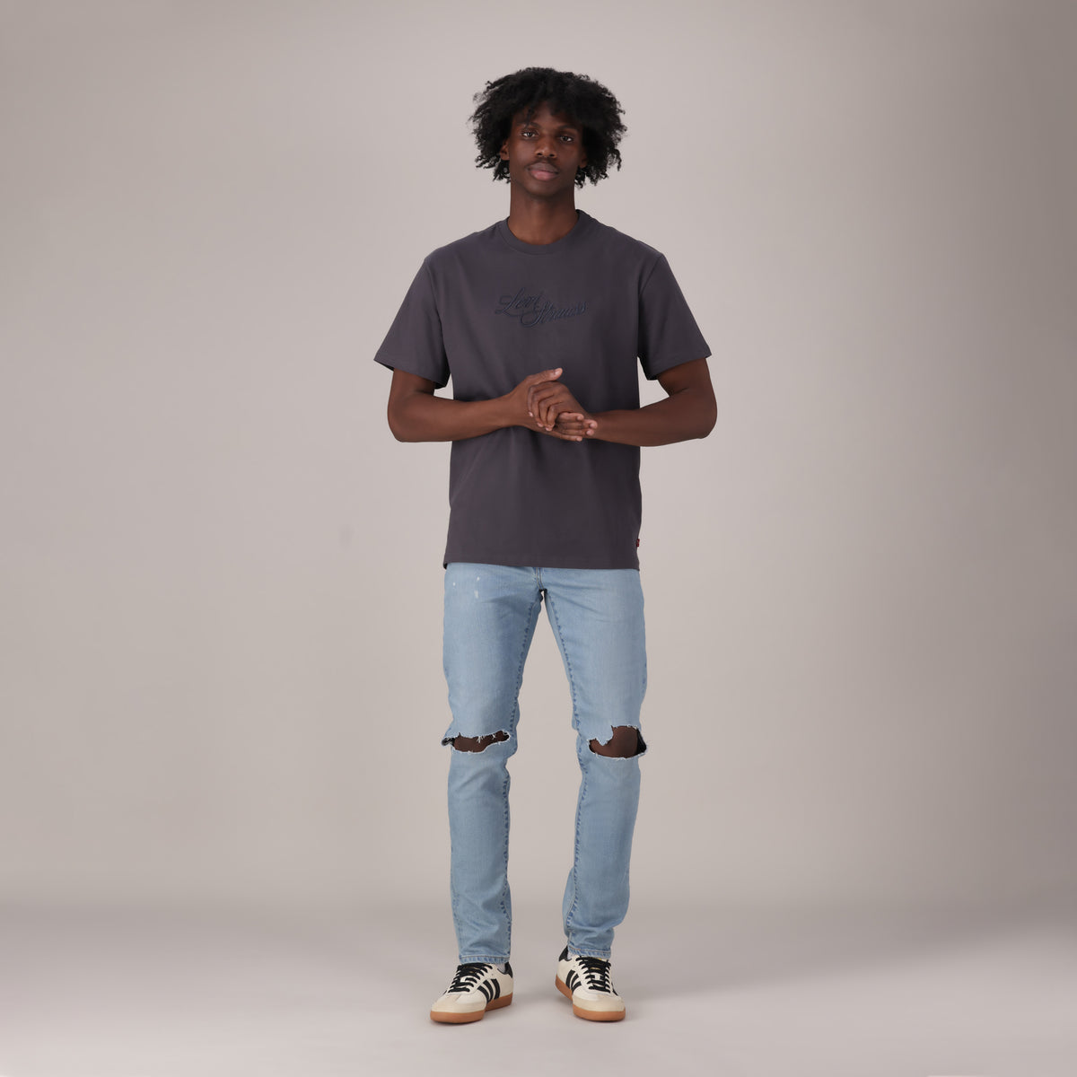LEVI'S® MEN'S 512™ SLIM TAPER JEANS - LIGHT INDIGO - WORN IN