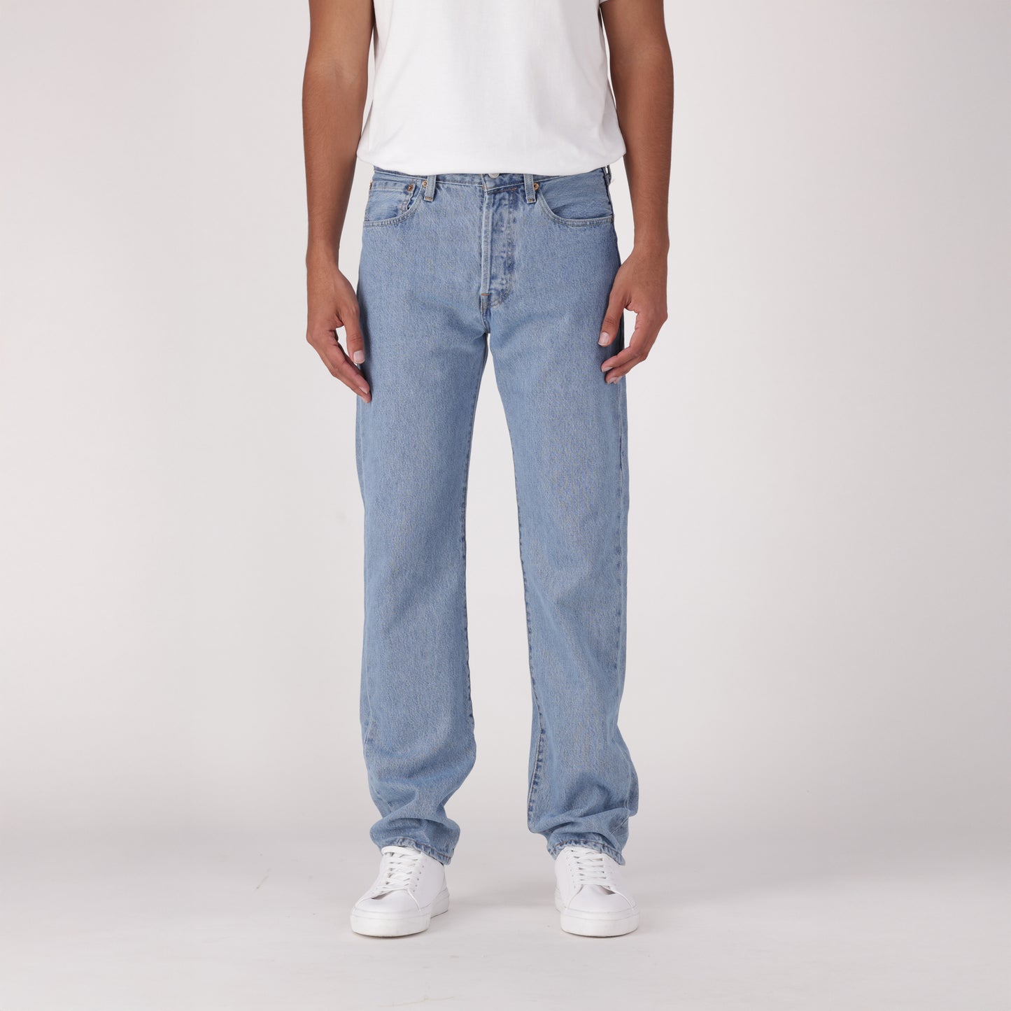 LEVI'S® MEN'S 501® ORIGINAL JEANS - LIGHT WASH