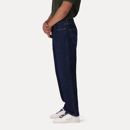 LEVI'S® MEN'S 555™ RELAXED STRAIGHT JEANS - DARK INDIGO - FLAT FINISH