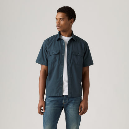 LEVI'S® MEN'S SHORT-SLEEVE DALTON WORKWEAR SHIRT - MULTI COLOUR