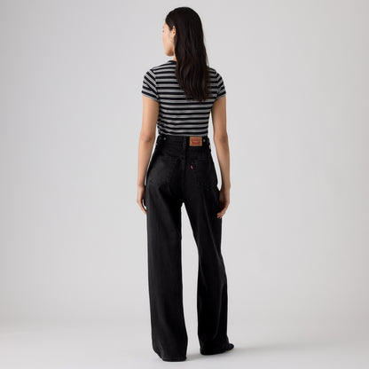 LEVI'S® WOMEN'S CINCH BAGGY JEANS - BLACK