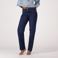 LEVI'S® WOMEN'S 501® CURVE JEANS - MED INDIGO - WORN IN