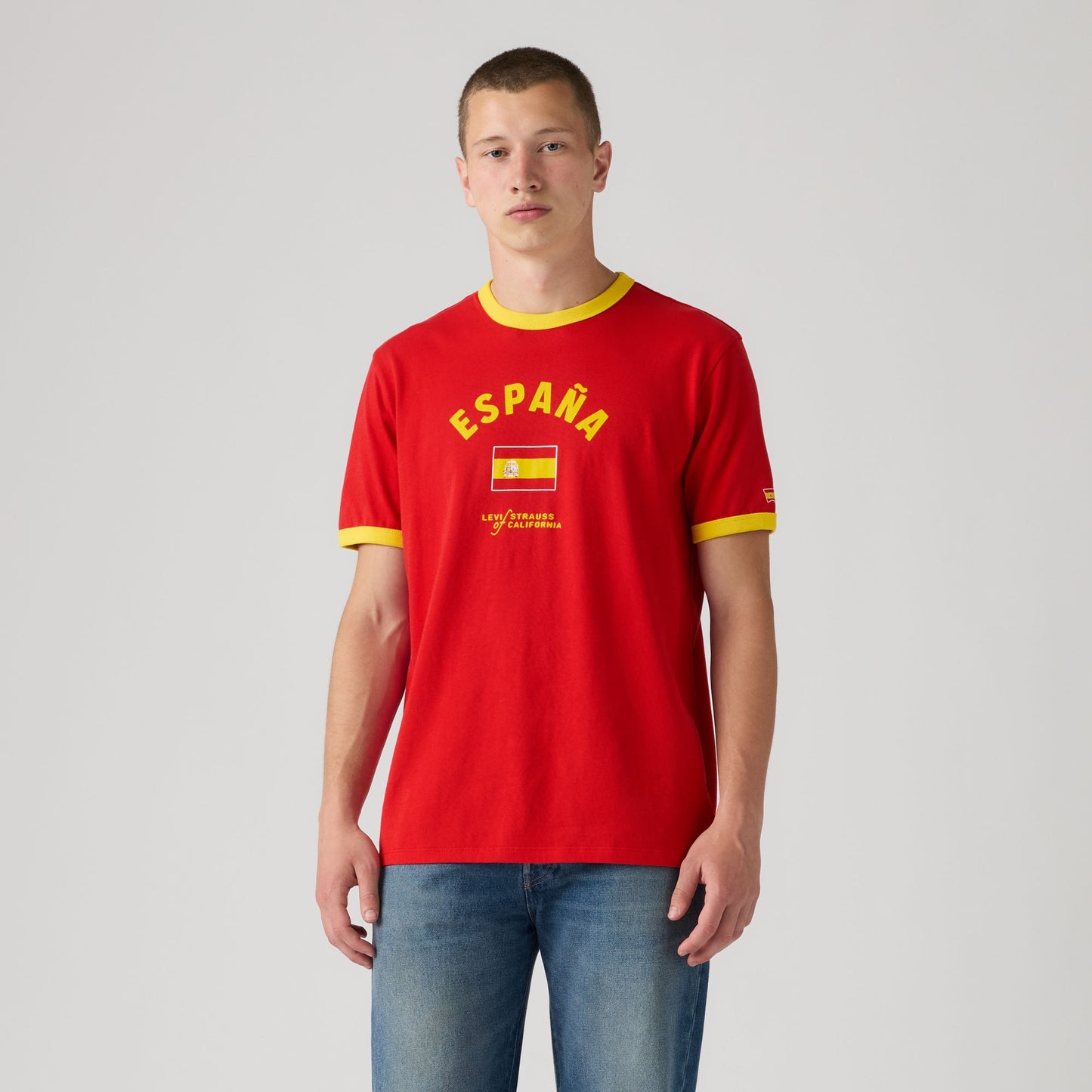 LEVI'S® SPAIN MEN'S RINGER TEE - MULTI COLOUR