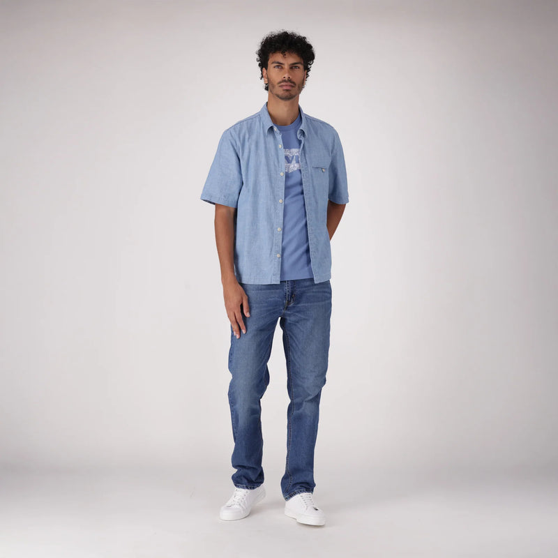 LEVI'S® MEN'S 541™ ATHLETIC TAPER JEANS - DARK INDIGO - WORN IN